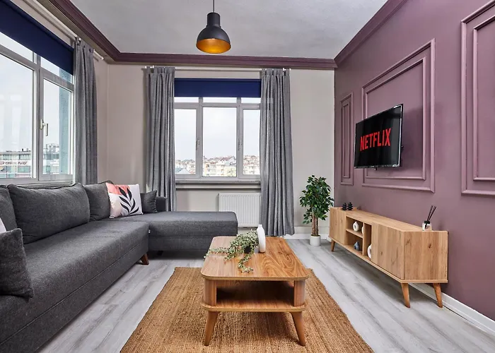 Modern 2br In Nisantasi Area Balconies & Ac Apartmán Istanbulská provincie