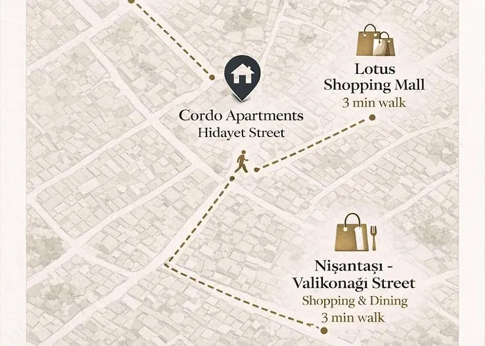 Modern 2br In Nisantasi Area Balconies & Ac Daire